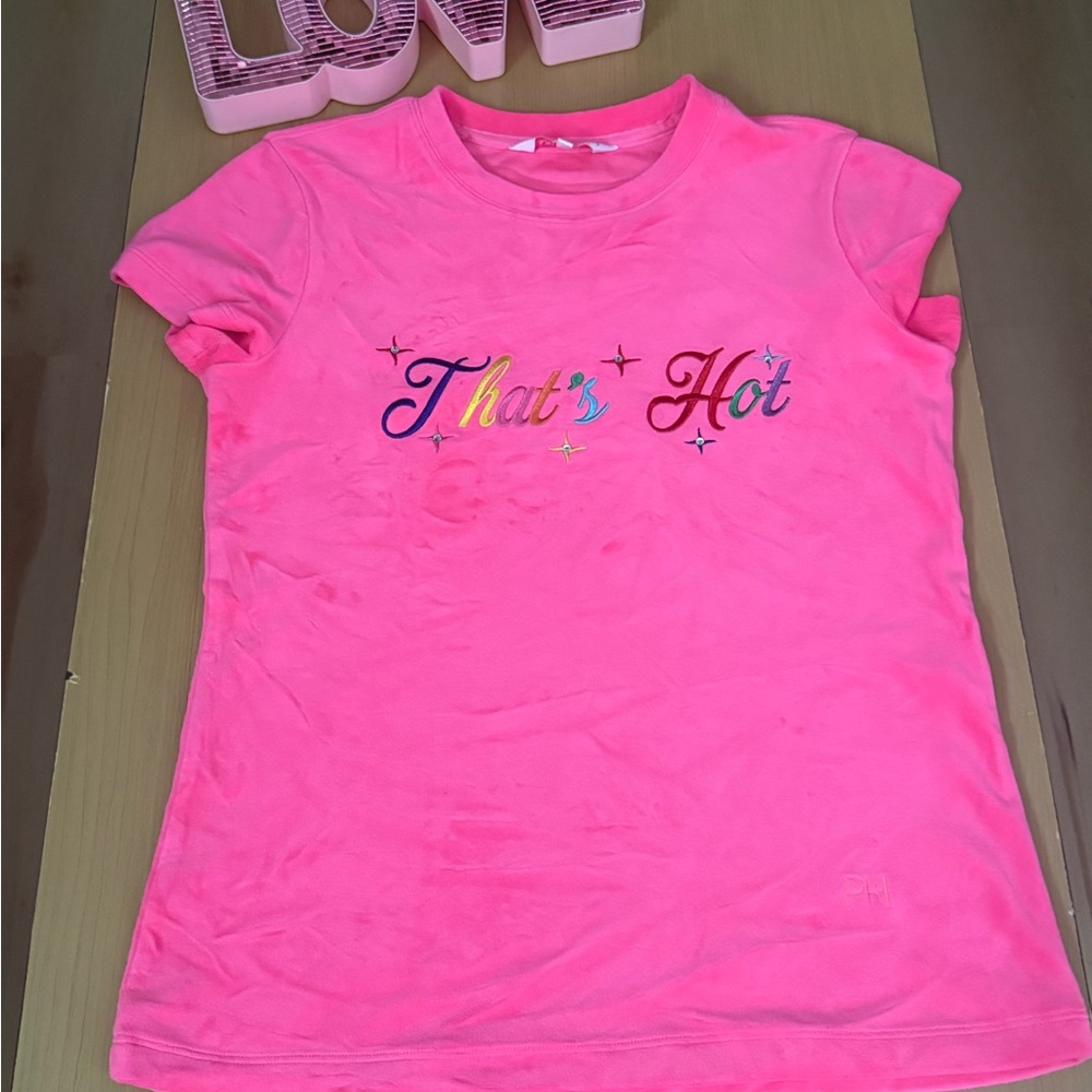 Paris Hilton Pink T-Shirt
